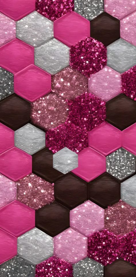 Hd Iphone Wallpaper, Wallpapers 2024, Girly Backgrounds, Widget Pictures, Dreamy Images, Pretty Wallpaper Ipad, Pink Glitter Wallpaper, Hexagon Wallpaper, Random Wallpaper