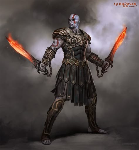 Gow Concept Art, Kratos Redesign, Kratos Concept Art, Kratos Design, Kratos Armor, God Of Wars, Ben 10 Comics, Fantasy Armor, Superhero Design