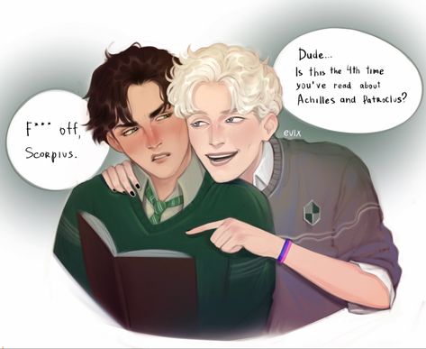 Harry Potter Next Gen Fanart, Next Gen Harry Potter Fan Art, Hp Next Generation Fanart, Harry Potter Next Generation Fan Art, Albus Potter Fanart, Albus Severus Potter Fanart, Next Gen Harry Potter, Scorpius And Albus Fanart, Scorbus Fanart