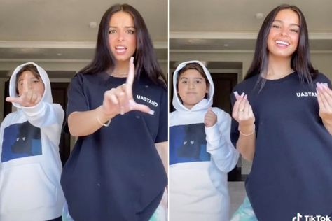 Mason Disick makes appearance in viral star Addison Rae's TikTok https://nypost.com/2020/06/23/mason-disick-makes-appearance-in-viral-star-addison-raes-tiktok/ via @nypost Mason Disick 2022, Addison Rae Kourtney Kardashian, Addison Rae Adidas, Kendall Jenner And Reign Disick, He’s All That Movie Addison Rae, Mason Disick, Viral Dance, Kardashian Kids, Scott Disick