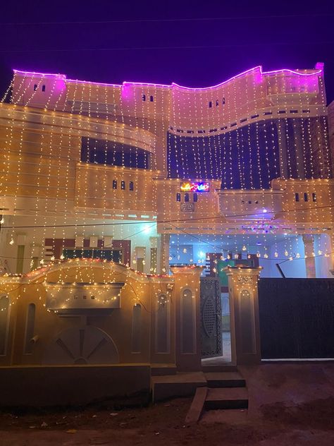 Shadi Wala Ghar Decoration, Indian Wedding Lights Decor, Shaadi Ghar Decor, Indian Marriage Snap, Marriage Snapchat Story, Shaadi Wala Ghar Decoration, Marriage Snap, Indian Wedding Snapchat Story, Indian Marriage Aesthetic