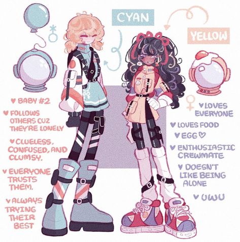 [ story shares are greatly appreciated !! ♡ ] ㅤㅤ okay, so here’s a part 3 of my among us ocs ;; i’m super tired aaaaaaa — designing them was a bit of a pain because i am indecisive, but thank you everyone for helping out !! (´°̥̥̥̥̥̥̥̥ω°̥̥̥̥̥̥̥̥｀) ㅤㅤ swipe if you haven’t seen pink, purple, black, and white yet !! wish i could go a little in depth with their personalities and stuff but i currently have no ideas agjshsjshsj˚₊· ͟͟͞͞➳❥ random tags ; 🏷 #originalcharacter#oc#referencesheet#character# Among Us Fanart, Super Tired, In Depth, Among Us, Purple Black, Personalities, Pink Purple