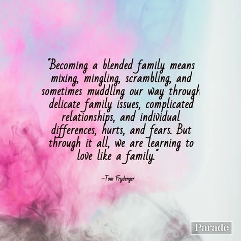 Step Family Quotes, Quotes Understanding, Family Support Quotes, Quotes About Family Problems, Unity Quotes, Blended Family Quotes, Problem Quotes, Sibling Quotes, Blended Families