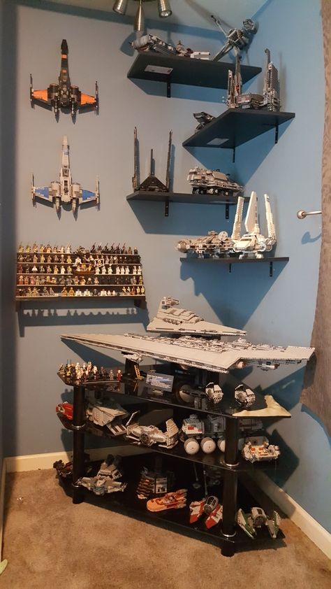 Themed Room, The Wall, Lego, Star Wars, Shelves, Toys, Wall