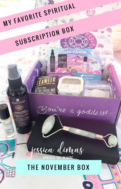 Beauty Box Ideas, Witchy Care Package, Candle Subscription Boxes, Witchy Mystery Box Ideas, Beauty Subscription Boxes, Detox Facial, Witch Subscription Boxes, Goddess Provisions, Facial Bar