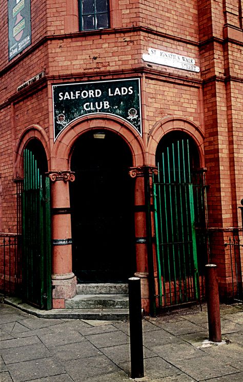 "Salford Boys Club" Salford Manchester 2012 Salford City, Random Photography, Uk Trip, London Bars, Salford, Home Pictures, 60s Fashion, Manchester City, Logo Ideas