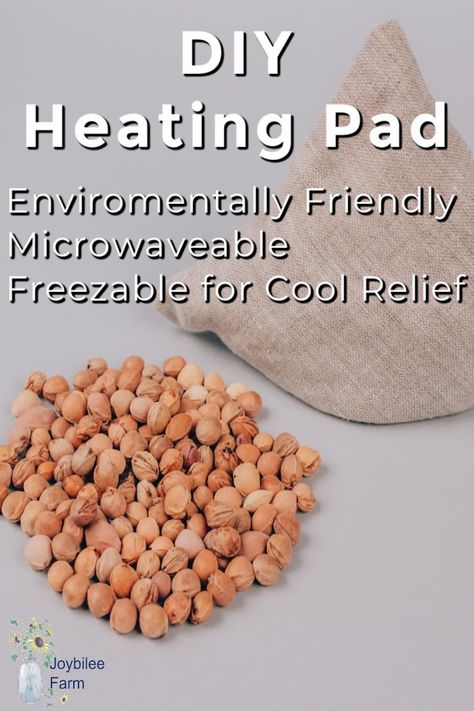 Easy DiY gifts: Cherry Pit Heating Pads -- Joybilee Farm Diy Heating Pad For Cramps, Bean Bag Heating Pad, Heating Pad Pattern, Homemade Heating Pad, Diy Heating Pad, Heating Pad For Cramps, Medicine Recipes, Neck Heating Pad, Homesteading Tips