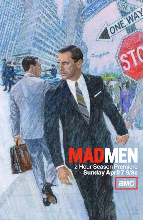 Mad Men season 6 poster artwork by Saffron Walden Mad Men Poster, Mad Men Party, Mad Men Style, A Man In A Suit, Tv Posters, Elisabeth Moss, Man In A Suit, Don Draper, Jon Hamm