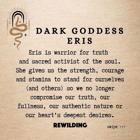 Eres Goddess Of Chaos, Dark Goddess Wallpaper, Eris Costume, Creatrix Goddess, Oizys Goddess, Eris Goddess Of Chaos, Deity Aesthetic, Goddess Eris, Eris Goddess