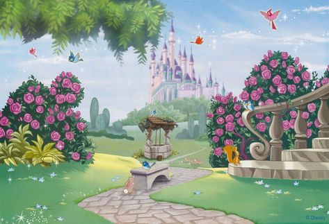 Disney Princess Background, Disney Desktop Wallpaper, Disney Backgrounds, Castle Cartoon, Background Disney, Disney Minimalist, Art Of Disney, Disney Princess Castle, Disney Wall Art