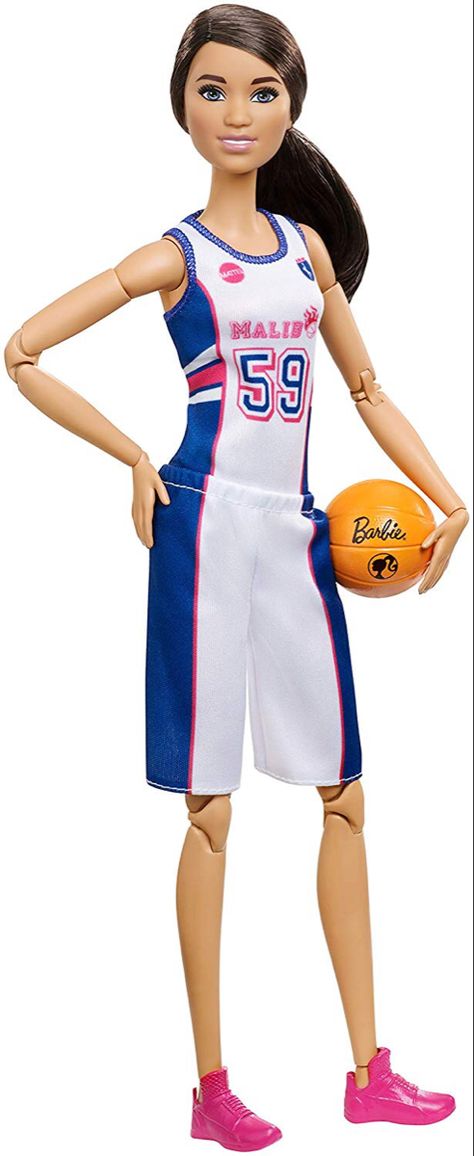 Made To Move Barbie, Doll Scenes, Barbie Logo, Play Basketball, Young Athletes, Barbie Toys, Girls Play, Basketball Player, New Dolls