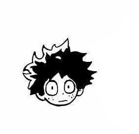 Deku Chibi, Hero Tattoo, Dibujos Anime Chibi, Funny Sketches, Drawing Wallpaper, Mha Stuff, Face Sketch, Small Drawings, Midoriya Izuku