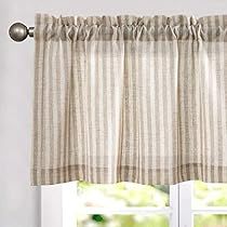 Linen Window Treatments, Linen Valances, Tie Up Shades, Bathroom Window Treatments, Window Toppers, Short Curtain, Small Curtains, Room Divider Doors, New Farmhouse