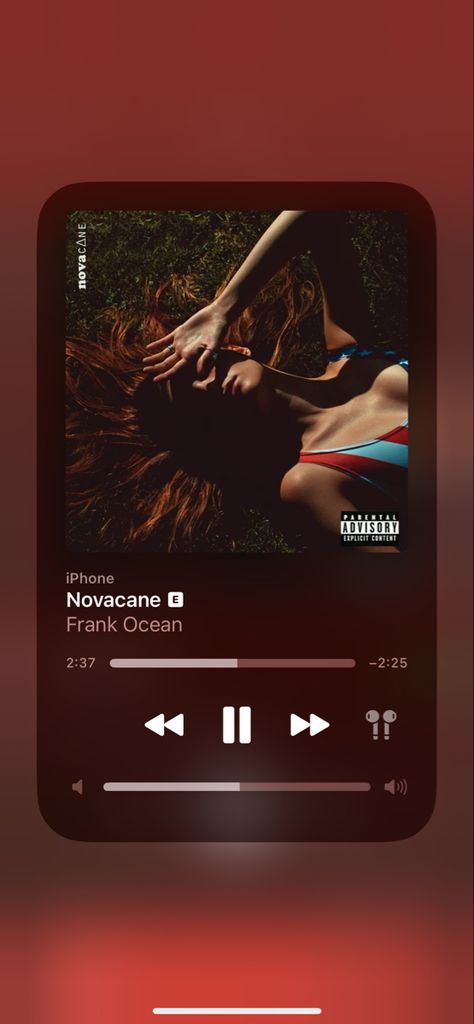 Frank Ocean Spotify Cover, Frank Ocean Novacane, Frank Ocean Spotify, Novacane Frank Ocean, Ocean Lyrics, Frank Ocean Lyrics, Spotify Screenshot, Frank Ocean Songs, Girl Boss Wallpaper