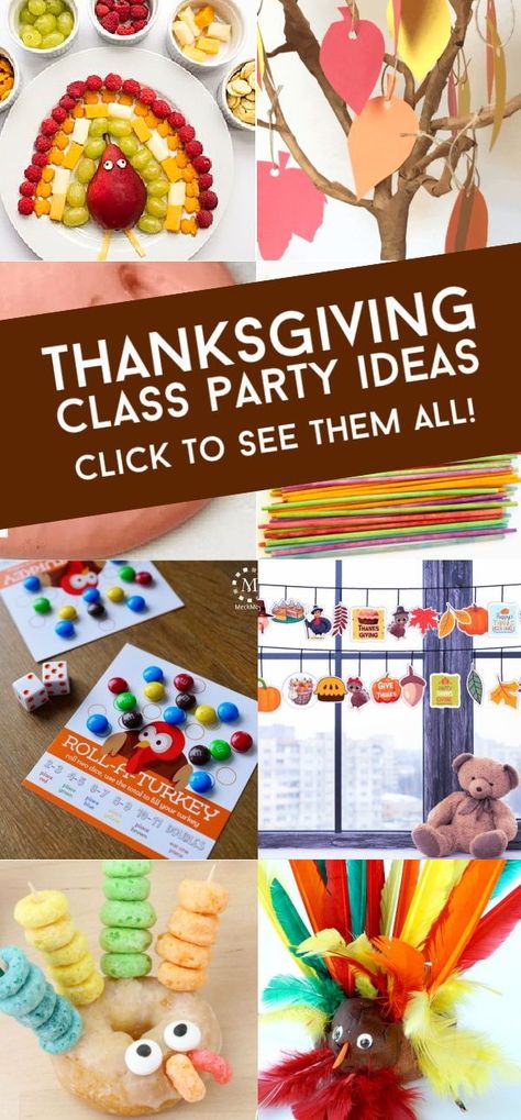 Create memories with these Thanksgiving class party ideas. Whether you are celebrating in-person or virtually, there are some fun kids' Thanksgiving classroom party ideas to try !#thanksgiving #classparty #kidsparty #twitchetts Thanksgiving Party For Kindergarten, Thanksgiving Party School Ideas, Thanksgiving Party Games For Preschool, School Friendsgiving Ideas, Class Thanksgiving Craft, Children’s Church Thanksgiving Ideas, Thanksgiving Classroom Crafts For Kids, Kindergarten Friendsgiving Ideas, Fun Class Party Ideas