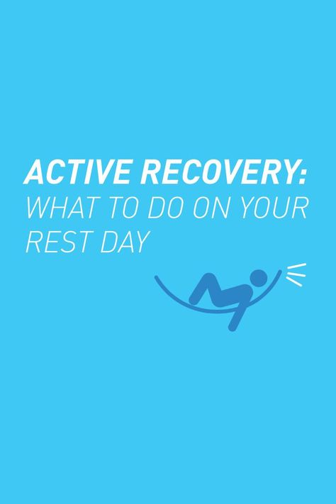 "Active Recovery: What To Do On Your Rest Day" With stick figure laying on a hammock. Active Rest Day Workout, Rest Day Workout, Rest Days Are Important, Chuze Fitness, Active Rest Day, Recovery Exercises, Going On A Walk, Metabolic Conditioning, Active Recovery