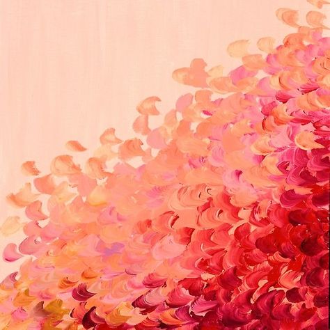 CREATION IN COLOR, CORAL PINK Pretty Girly Ombre Ocean Waves Sea Colorful Splash Abstract Acrylic Painting Painting Ombre, Pink Waves Painting, Coral Abstract Painting, Mountain Art Coral, Ocean Coral Blow Painting, Coral Colour Palette, Coral Ombre, Waves Sea, Coastal Painting