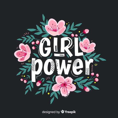 Wallpaper For Girl, Girl Power Art, Power Wallpaper, Apple Iphone Wallpaper Hd, Idee Cricut, Motivational Quotes For Women, Lettering Styles, Lettering Quotes, Typography Quotes