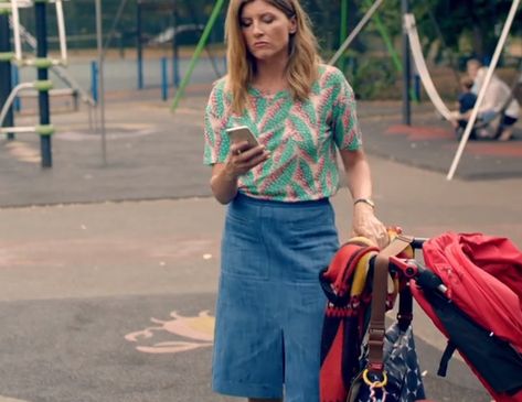 Just all of Sharon's outfits from the season premiere of Catastrophe Sharon Horgan, We Watch, Hair Clothes, Capsule Wardrobe, Lookbook, Fashion Inspo, Google Search, My Style, Wardrobe