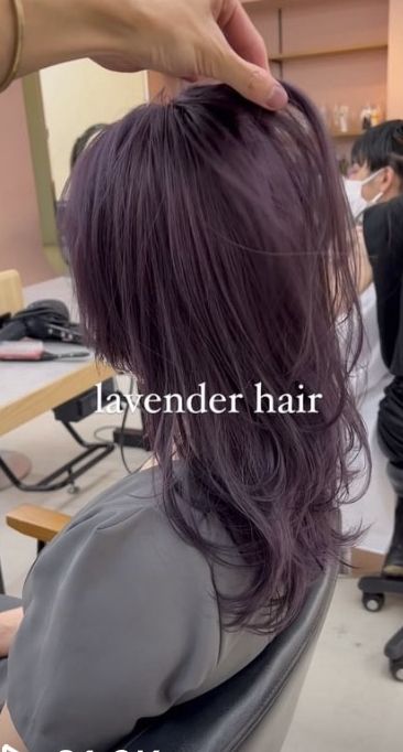 Lavender Hair Color Ideas, Brown Hair Male, Purple Brown Hair, Lavender Hair Colors, Dark Purple Hair, Dyed Hair Purple, Plum Hair, Ash Hair Color, Creative Hair Color