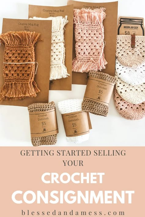 From hobby to business. Here are tips if you want to start selling your crochet products in shops and boutiques. 3 part series! Tags For Crochet Projects, Crochet Business Ideas Etsy, Crochet To Sell At Market, Best Crochet Projects To Sell, Crochet Craft Display Ideas, Easy To Sell Crochet Items, Crochet For Selling Ideas, Quick Things To Crochet And Sell, Knit Projects To Sell