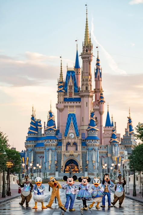 Disneyland Castle Wallpaper, Disney World Aesthetic, Disney Parque, Disney 2024, Disney 50th Anniversary, Disney World Pictures, Disney Paris, Images Disney, Disney World Magic Kingdom