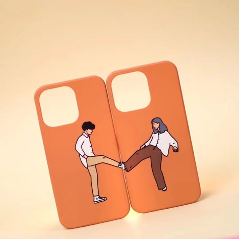 "Personalize your phone protection with our silicon covers featuring custom illustrations of you! Get matching 'Couple Covers' for you and your loved ones #illustration #couplegoals #phonecover #mobilecover #silicon #matching #gift #giftideas #post Couple Mobile Covers, Couple Phone Cover, Sleeping Drawing, Matching Phone Cases, Matching Couple, Mobile Covers, Match Me, Phone Protection, Custom Illustration