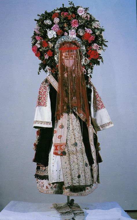 European Pagan Costumes, European Folk Costume, Personal Embroidery, Folklore Costume, Bulgarian Clothing, Ethno Style, Folk Clothing, Folk Dresses, Folk Embroidery