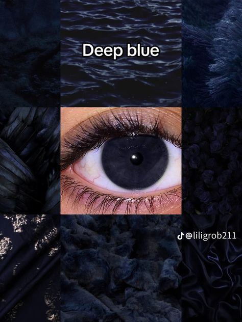 Cool Color Names, Amber Eyes Color, Pretty Eyes Color, Blue Eyes Aesthetic, Dark Blue Eyes, Eyes Aesthetic, Beautiful Eyes Color, Dark Blue Hair, Lovely Eyes