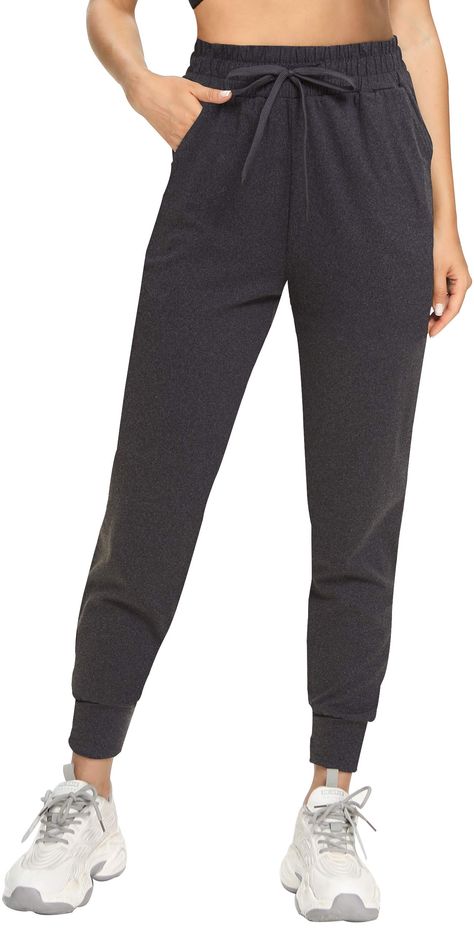 PRICES MAY VARY. 92% Polyester, 8% Spandex Imported ✅【Breathable & Comfortable】: 92% Polyester, 8% Spandex. Soft, Comfortable, Elastic, Breathable fabric.Loose fit sweatpants. It is comfortable to wear all the year round. ✅【Elastic and Adjustable Waistband】:Easily adjust waist circumference. The comfortable elastic band and adjustable drawstring will keep it on your waist without rolling off during training. This pants can show the curve of your long legs very well. ✅【Two Side Pocket】:The perfec Best Joggers, Cozy Oversized Sweaters, Running Clothing, Pocket Sweatpants, Women Jogger Pants, Comfy Sweatpants, Buttery Soft Leggings, Workout Running, Fleece Sweatpants