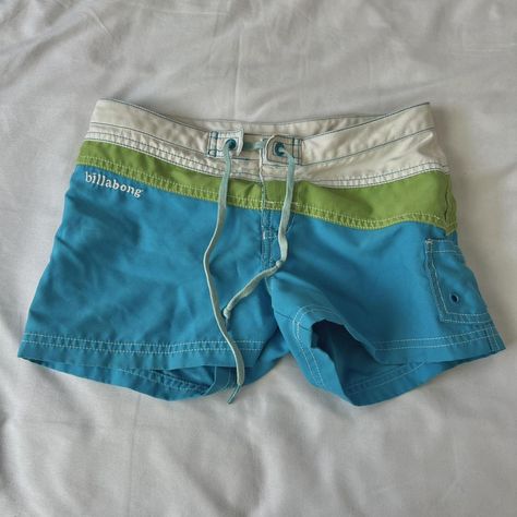 🌺 billy girls swim shorts 🌴🌊 girls size 10 #vintage... - Depop 2000 Clothes, Vintage Billabong, Girls Swim, Outfits 2000s, Billabong Swim, Clothing Haul, Swimwear Beach, Basic Fits, Swimmers