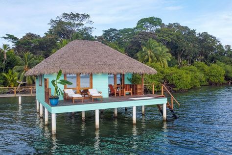 Overwater Bungalows in Bocas del Toro - Sol Bungalows (NEW!) Overwater Bungalow All Inclusive, Bocas Town, Bungalow Hotel, Bungalow Resorts, San Blas Islands, Day Trips From Rome, Eco Lodge, Overwater Bungalows, Tropical Resort