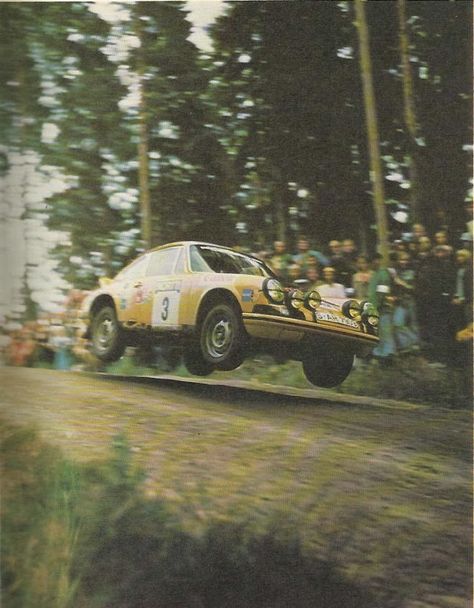 Porsche Rally, Rally Car Racing, Wheel In The Sky, Porsche Racing, Flying Car, Rally Cars, Rally Racing, Vintage Porsche, Classic Porsche