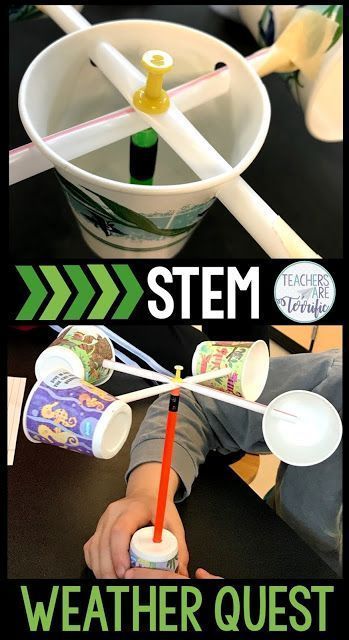 STEM Quest for elementary students - a highly engaging activity that involves incredible problem-solving and collaboration. Kids complete tasks leading to displays where they use clues to discover the lock code to open a box. After opening that last box they earn materials for a STEM challenge. This one is all about the weather with matching weather instruments with descriptions, completing math problems, and using weather idioms. What a fabulous hands-on activity for your weather unit! Science Experiments Elementary, Stem For Elementary, Stem Night, Elementary Science Experiments, Elementary Stem, Stem Classes, Stem Elementary, Stem Resources, Weather Unit