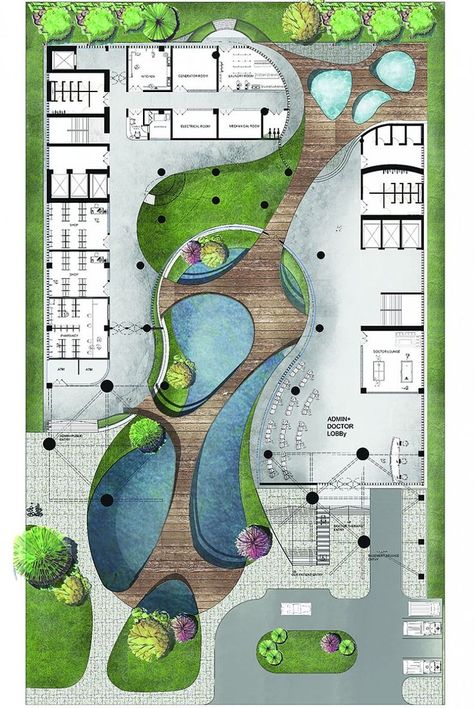 Rajshahi University, Uzbekistan Architecture, House Design Concept, Resort Design Plan, Urban Furniture Design, Hotel Landscape, Case Study Design, Landscape Design Drawings, Landscape Architecture Drawing