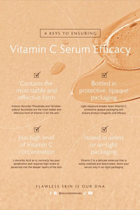 Serums For Glowing Skin, Vitamin C Serum Benefits, Serum Benefits, Popular Skin Care Products, Skincare Secrets, Vitamin C Benefits, Things To Keep In Mind, Ingredient List, For Glowing Skin