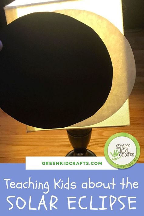 solar eclipse Crafts For Solar Eclipse, What Is A Solar Eclipse, Solar Eclipse Arts And Crafts, Kids Solar Eclipse Craft Projects, Easy Eclipse Craft, Solar Eclipse Experiments For Kids, Solar Eclipse Science Experiment, Eclipse Science Activities, Eclipse Experiments For Kids