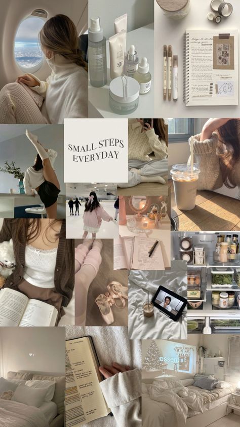 #visionboard Every Day, Collage, White