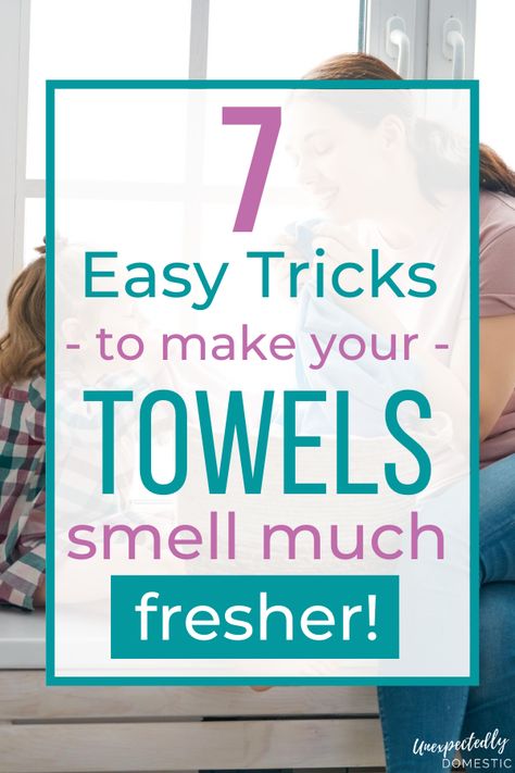 Got stinky towels? Here’s how to get the musty smell out, step by step. Keep your towels smelling fresh and clean with these easy tricks. If your towels smell like mildew (even after washing), you need these home and cleaning hacks to make your home smell good. If you keep wondering why do my towels smell funky, these lazy girl tips and tricks are for you! #cleaninghacks #cleaningtipsandtricks #homefragrance #lazygifthacks Musty Towels, Smelly Towels, Towels Smell, Fluffy Towels, Deep Cleaning Tips, Clean Towels, Cleaners Homemade, Laundry Hacks, Smell Fresh