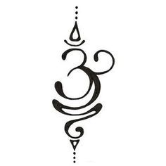 A meaningful tattoo design for girls of an Om symbol that symbolizes life and change. Color: Black. Tags: First, Easy, Meaningful Breathe Symbol Tattoo, Spiritual Tattoo, Om Tattoo Design, Yoga Tattoos, Rune Tattoo, Kunst Tattoos, Unalome Tattoo, Om Tattoo, Strength Tattoo