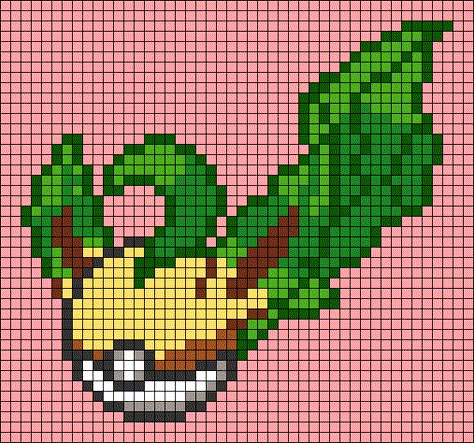 Eevee Pixel Art, Eevee Perler, Pixel Art Pikachu, Perler Bead Pokemon Patterns, Pokemon Cross Stitch Patterns, Pokemon Pixel, Pokemon Cross Stitch, Modele Pixel Art, Pixel Art Pokemon