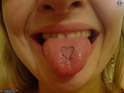 #tongue #tattoo #heart Tongue Tattoo, Cute Foot Tattoos, Love Heart Tattoo, Om Tattoo Design, Small Heart Tattoos, Water Tattoo, Bull Tattoos, Original Tattoos, Cool Tattoos For Guys