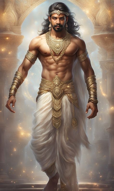 Indian Fantasy Art, Male Angels, Casa Halloween, Light And Darkness, Lucid Dreams, Artist Photo, Indian Man, Fantasy Male, Arabian Nights