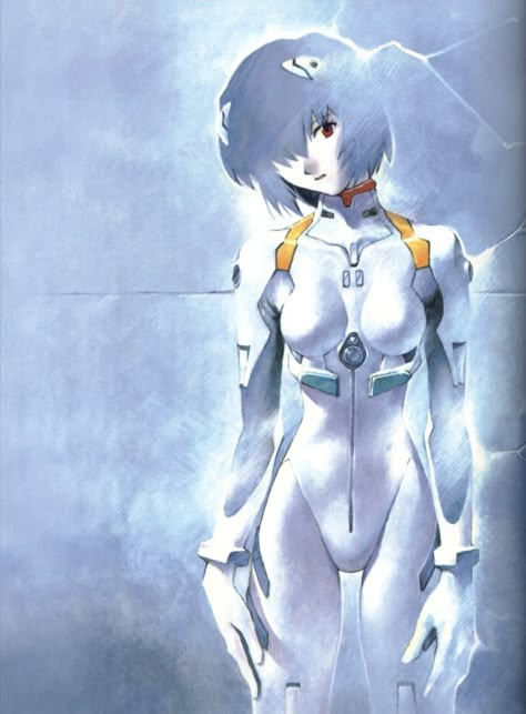 Yoshiyuki Sadamoto, Arte Pop Up, Anime D, Evangelion Art, Neon Evangelion, Rei Ayanami, Genesis Evangelion, Neon Genesis, Eric Clapton