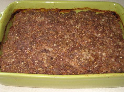 My husband is half Lebanese.  One of his favorite Lebanese dishes is Baked Kibbeh.  Every year his family has a reunion and his brother brings authentic Lebanese food from a great restaurant in Brooklyn - one of those dishes, of course, being Baked Kibbeh.  Well this year, yours truly decided to make it and bring it.  I went online and looked through loads of recipes until I found one that sounded like my mother-in-laws.....and here it is.  It came out great and my husband informed me that he... Baked Kibbeh Recipe, Baked Kibbeh, Kibbeh Recipe, Lebanon Food, Stuffing Ingredients, Armenian Recipes, Lebanese Food, Eastern Cuisine, Lebanese Recipes