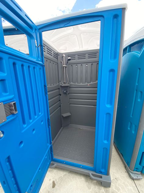 portable shower Portable Shower Stall, Container Construction, Bus Home, Portable Bathroom, Bus House, Housing Design, Portable Shower, Outdoor Showers, You Had One Job