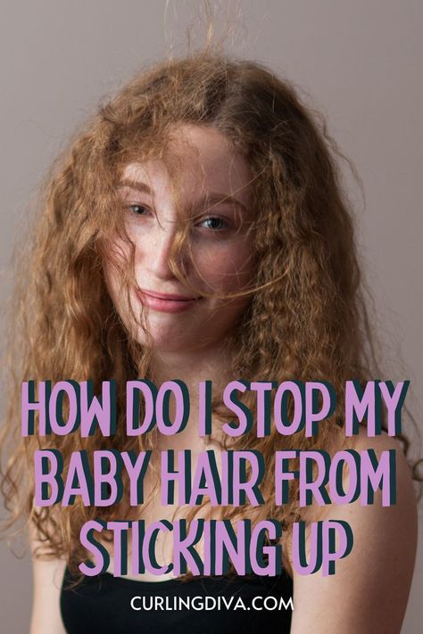 How do I stop baby hair from sticking up Hair Frizz Control, Stuck Up, Hair Frizz, Baby Hairs, Hair Control, Styling Cream, Frizz Control, Different Hairstyles, Anti Frizz Products