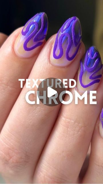 Chrome Tutorial, Aura Nails, Chrome Effect, January Nails, Matte Top Coat, Nails 2024, 3d Nail, Art How, 3d Nail Art