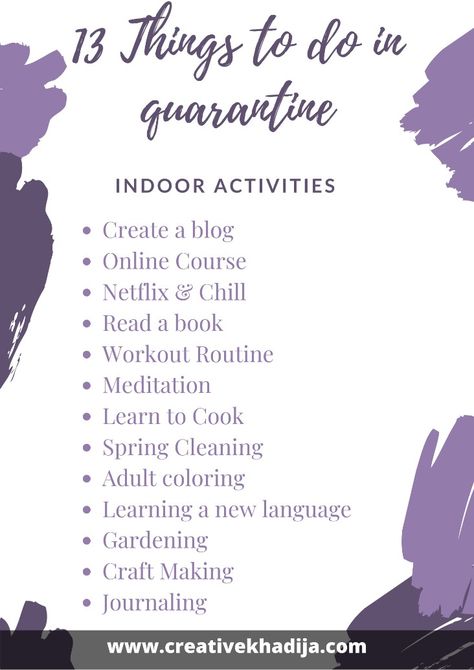 Things To Do In Quarantine, Quarantine Routine, Quarantine Activities, What To Do When Bored, Things To Do At Home, Productive Things To Do, Fun Questions To Ask, Things To Do When Bored, Activities For Adults