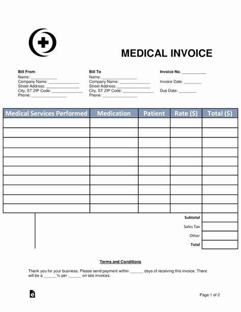 Medical Bill Statement Template | Shooters Journal Hospital Bill, Medical Bill, Invoice Template Word, Meeting Agenda Template, Bill Template, Receipt Template, Agenda Template, Statement Template, Free Medical